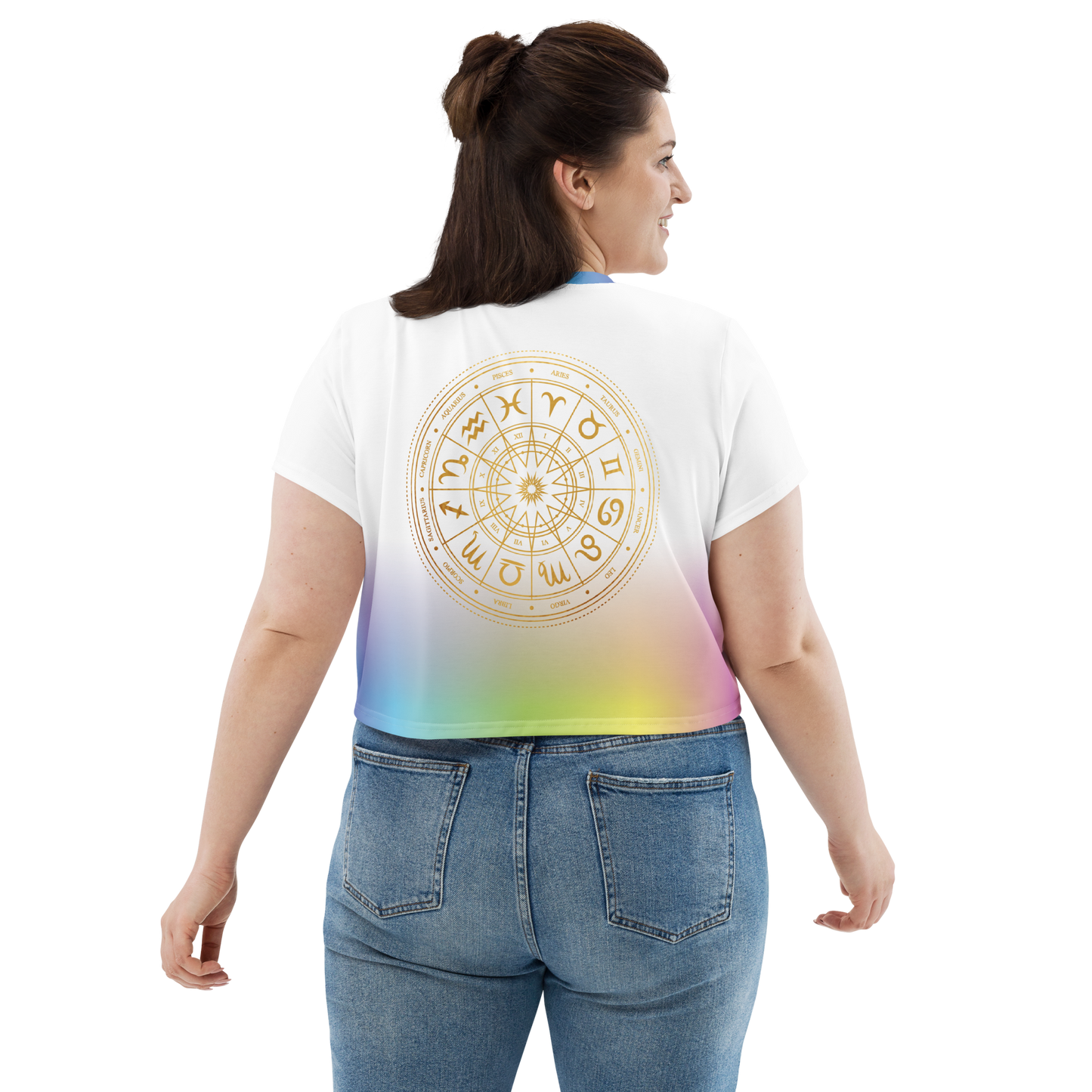 Fresh Squeezed Zodiac Crop Top - Pride