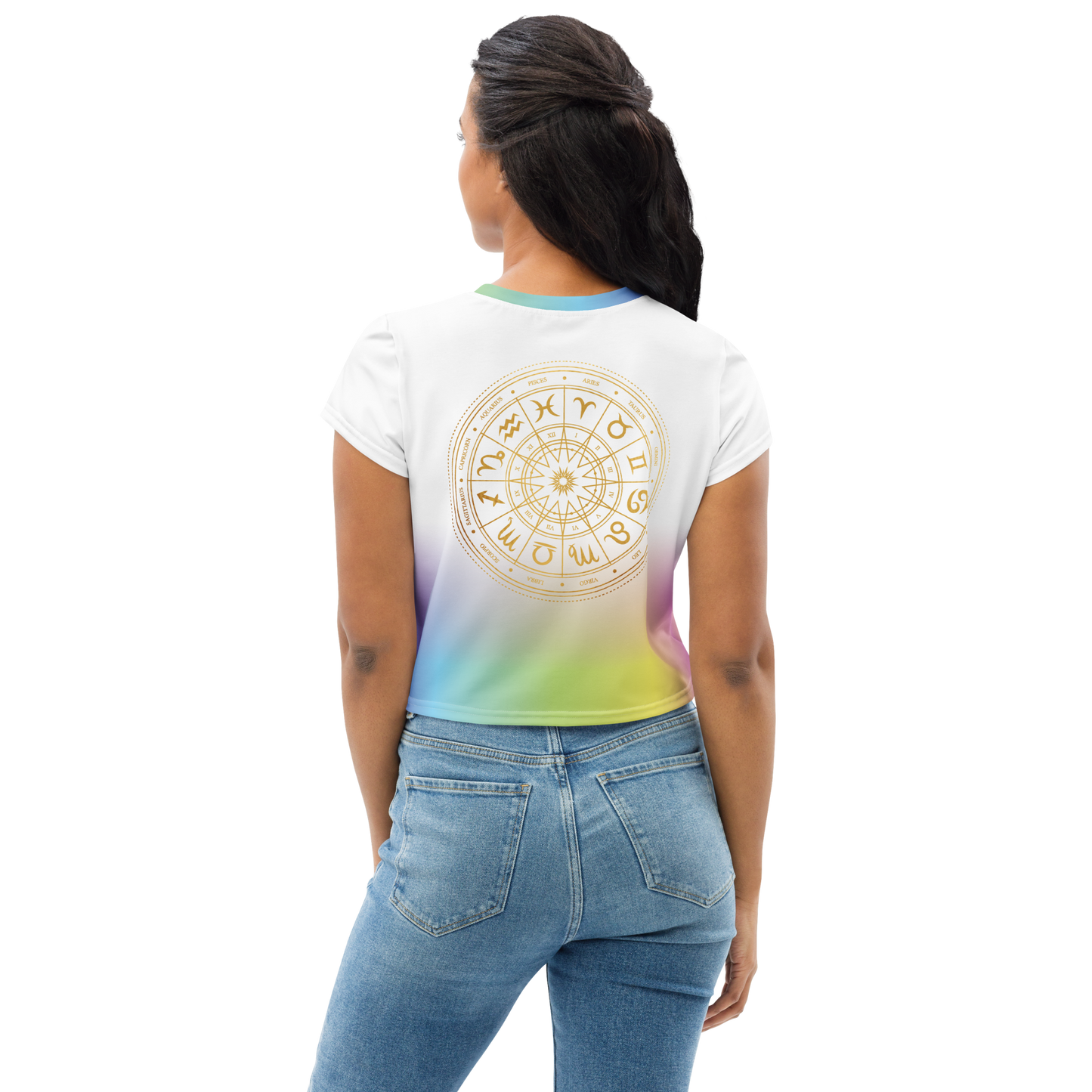 Fresh Squeezed Zodiac Crop Top - Pride