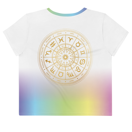 Fresh Squeezed Zodiac Crop Top - Pride