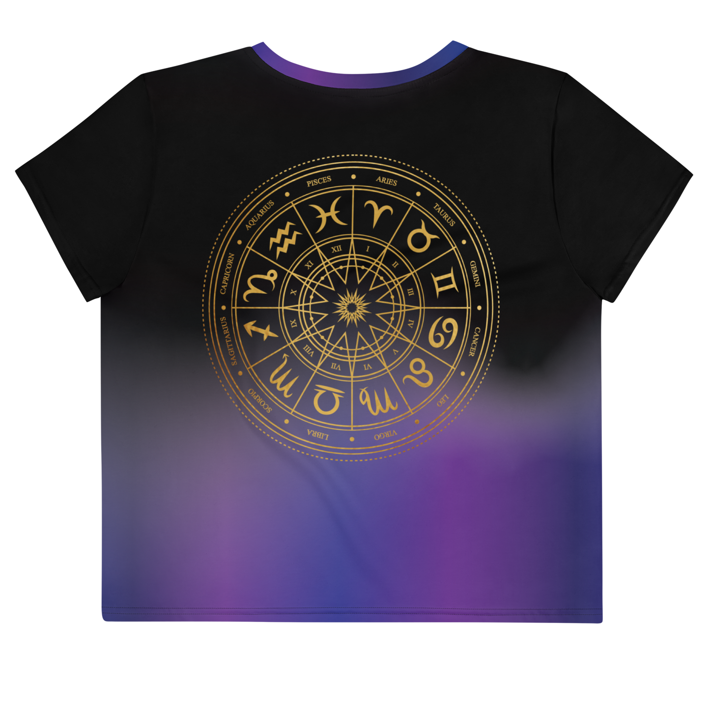 Fresh Squeezed Zodiac Crop Top - Midnight