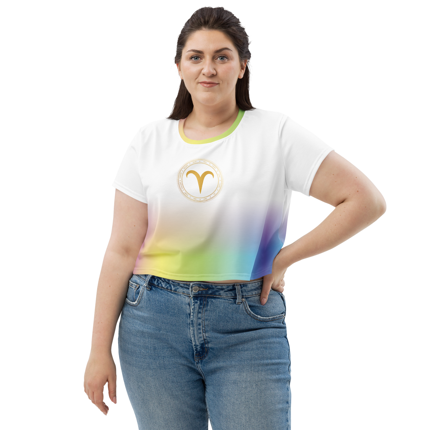 Fresh Squeezed Zodiac Crop Top - Pride