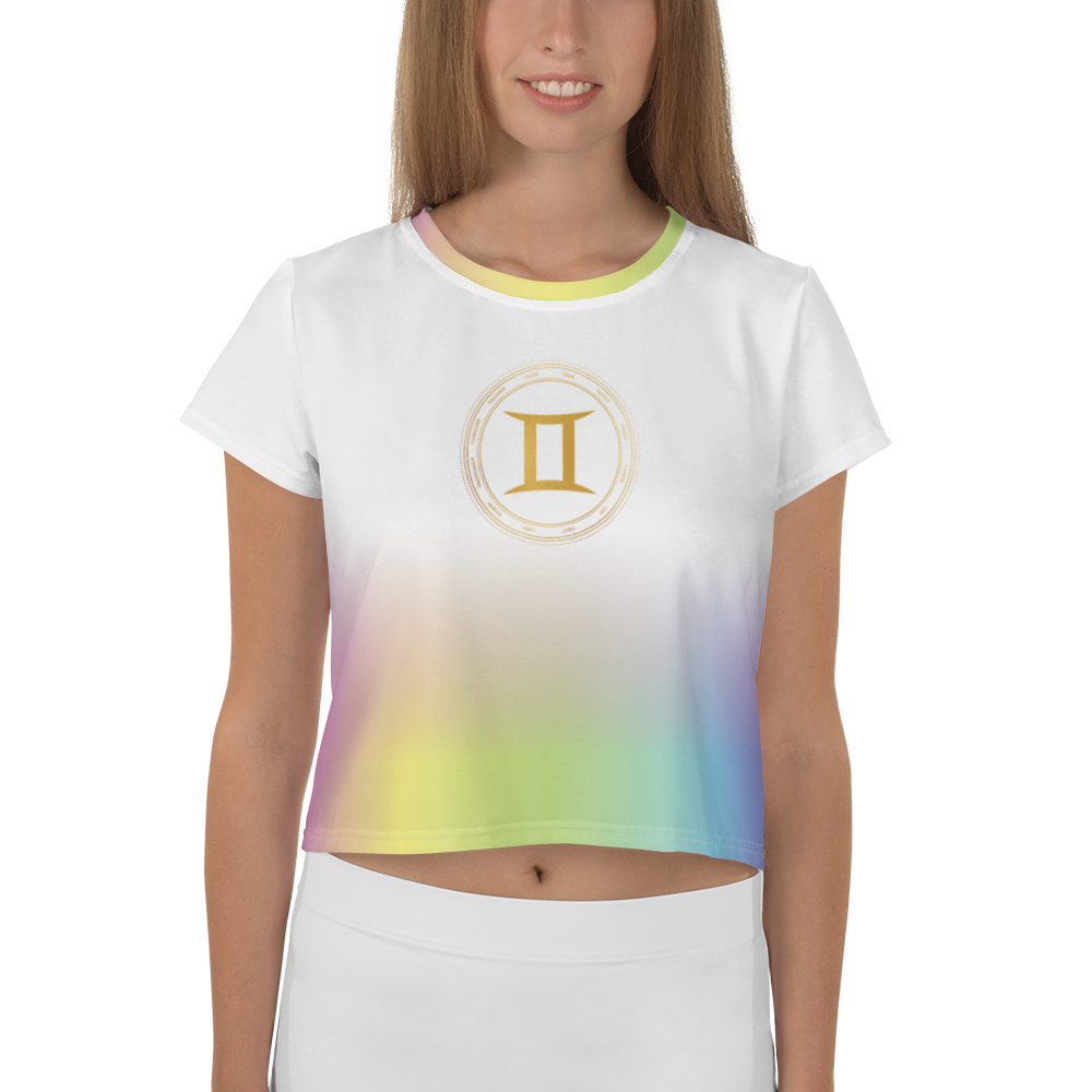 Fresh Squeezed Zodiac Crop Top - Pride