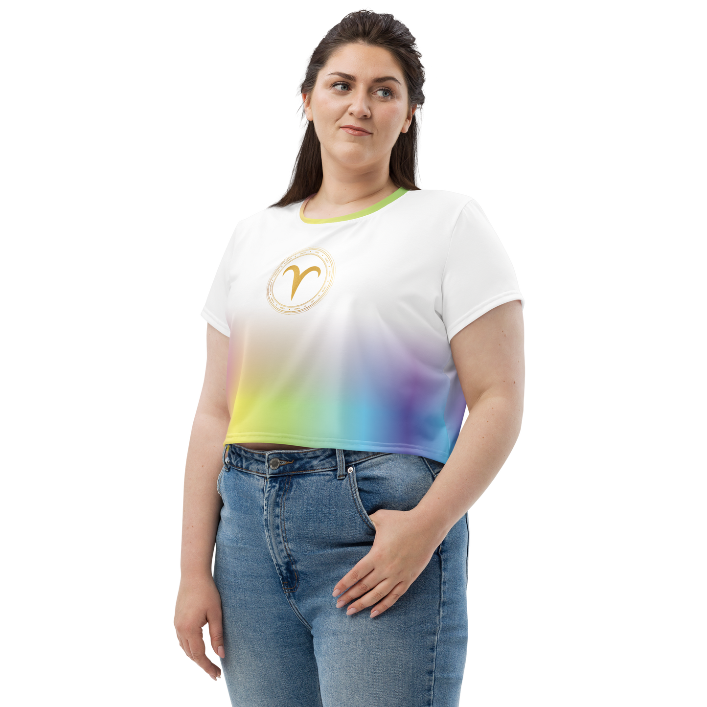 Fresh Squeezed Zodiac Crop Top - Pride