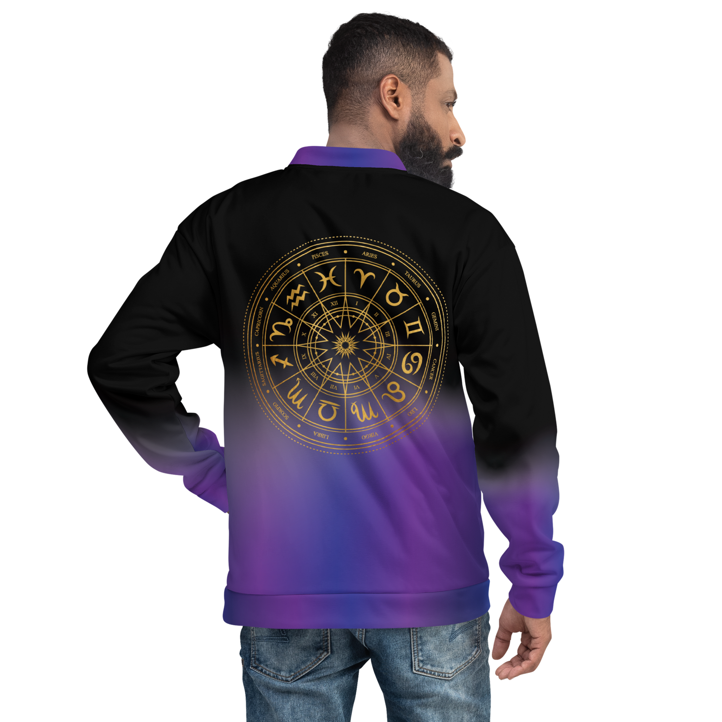 Zodiac Bomber Jacket - Midnight