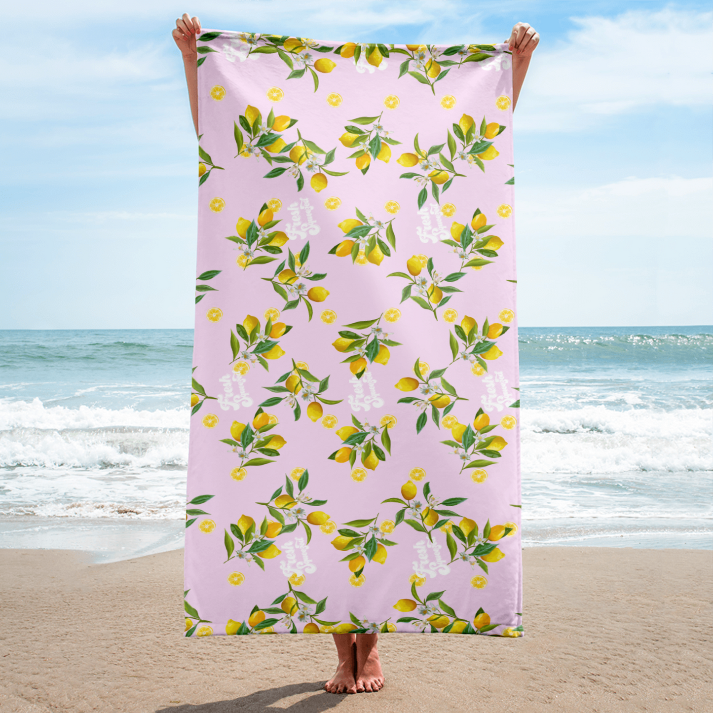 Fresh Squeezed Lemons Towel