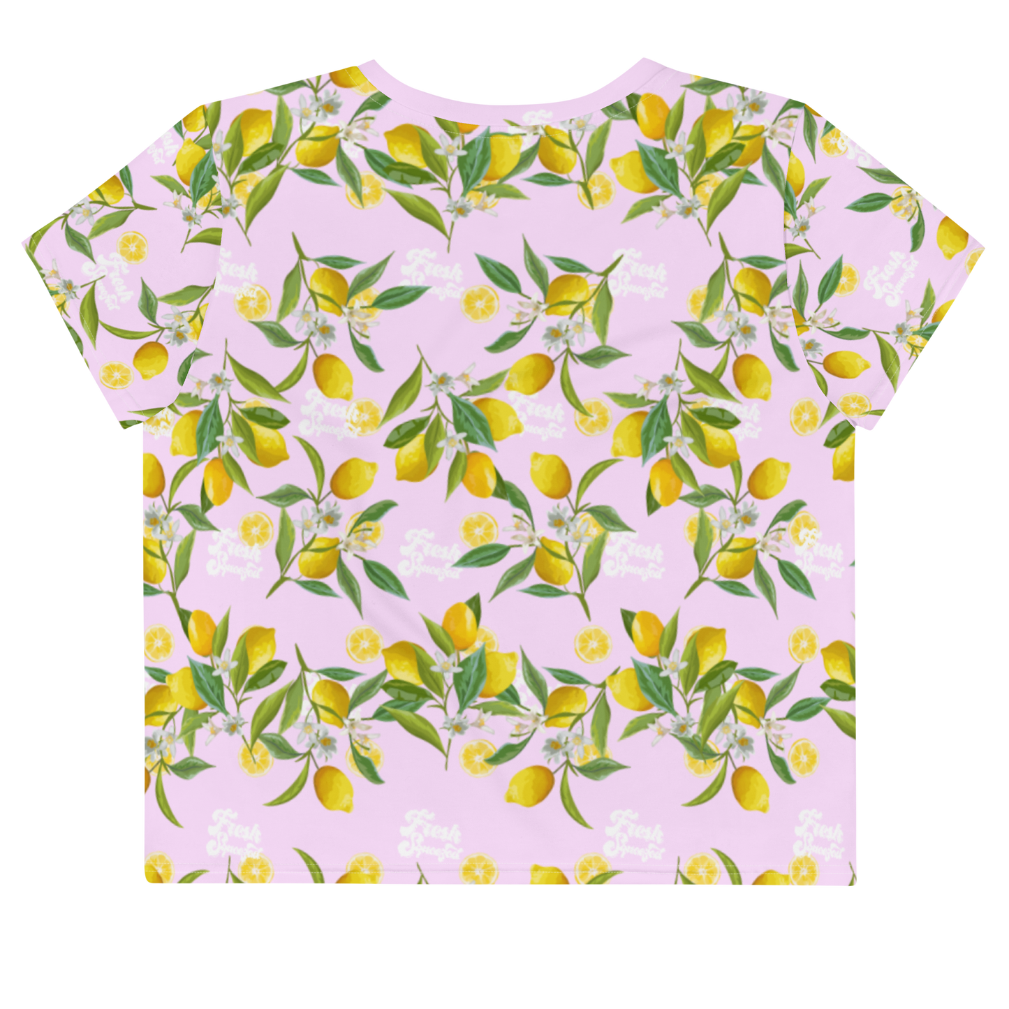 Fresh Squeezed Lemons Crop Top