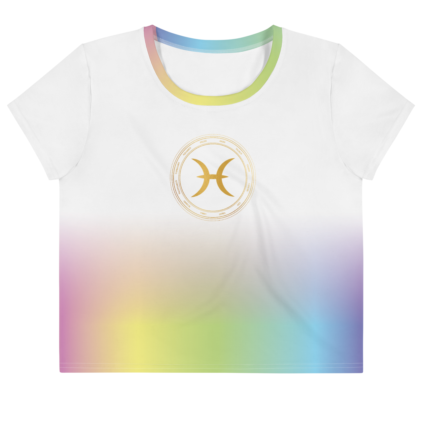 Fresh Squeezed Zodiac Crop Top - Pride