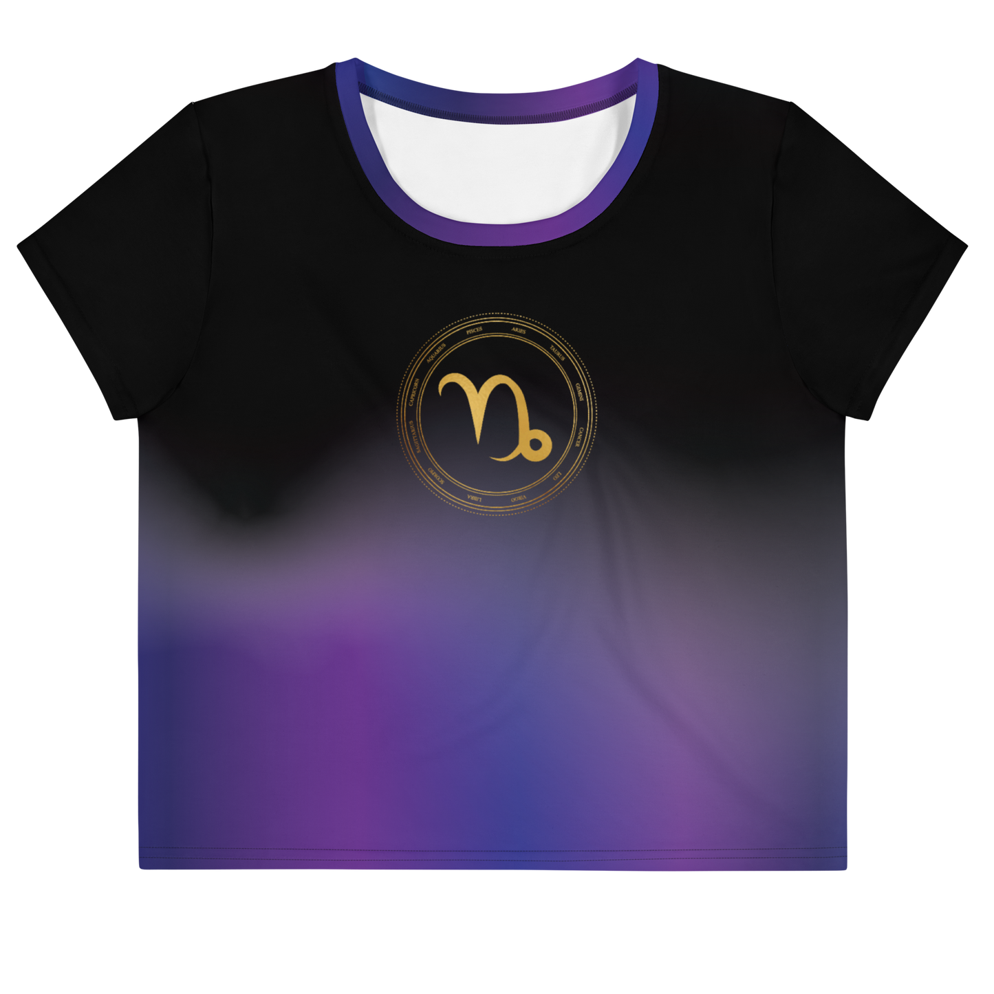 Fresh Squeezed Zodiac Crop Top - Midnight