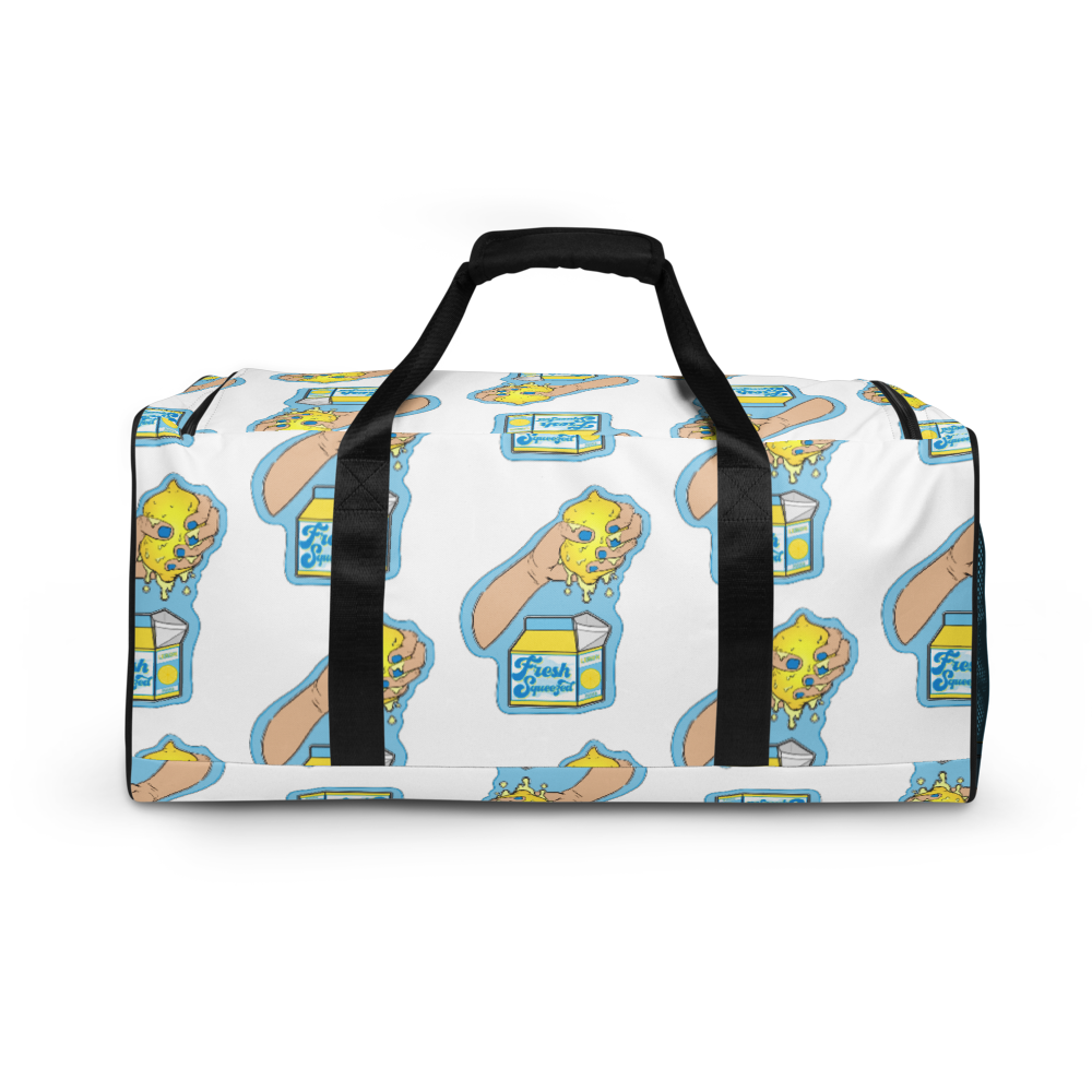 Fresh Squeezed Pattern Duffle Bag