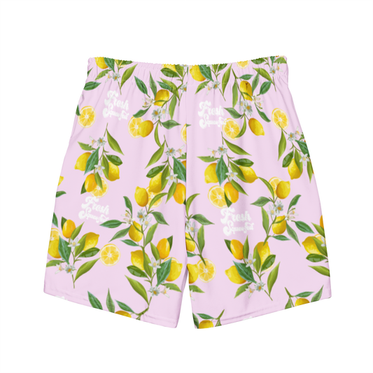 Fresh Squeezed Lemons Swim Trunks