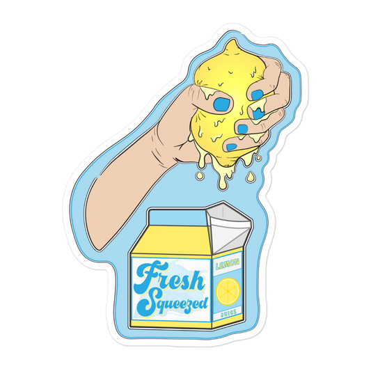 Fresh Squeezed Vinyl sticker - 5inch