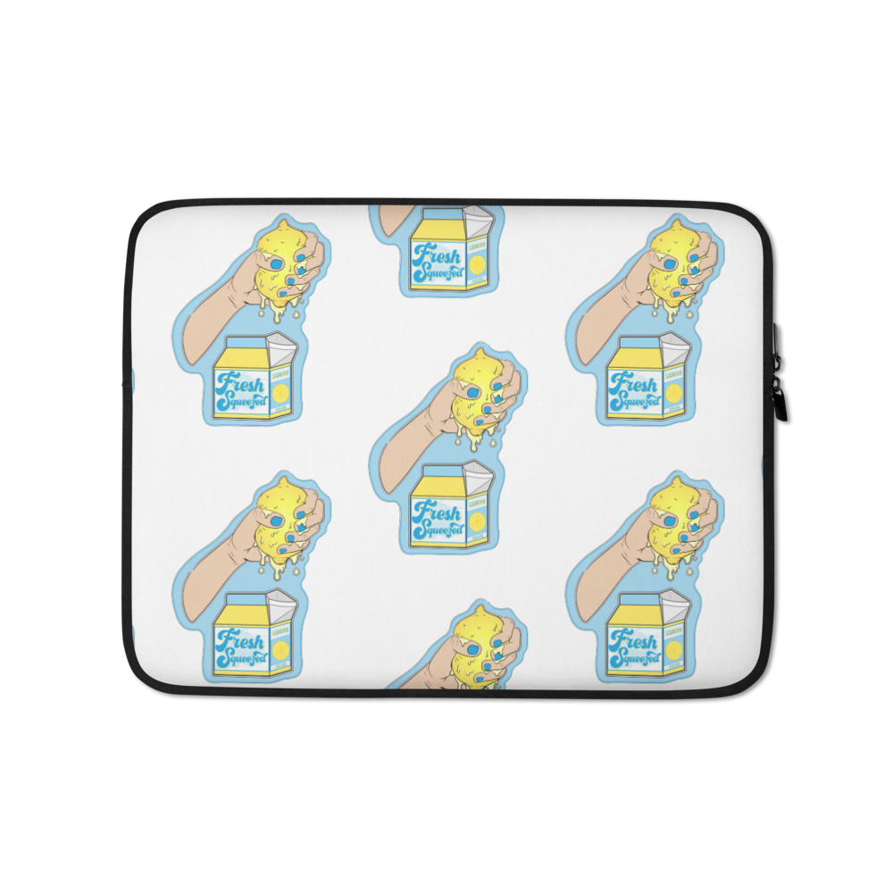 Fresh Squeezed Pattern Laptop Sleeve