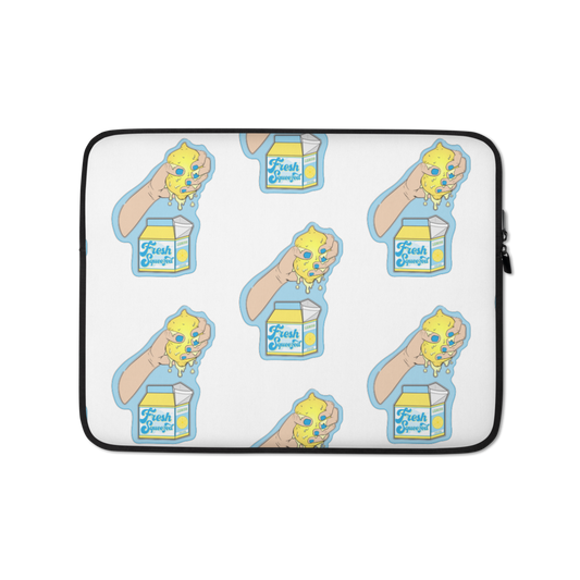 Fresh Squeezed Pattern Laptop Sleeve