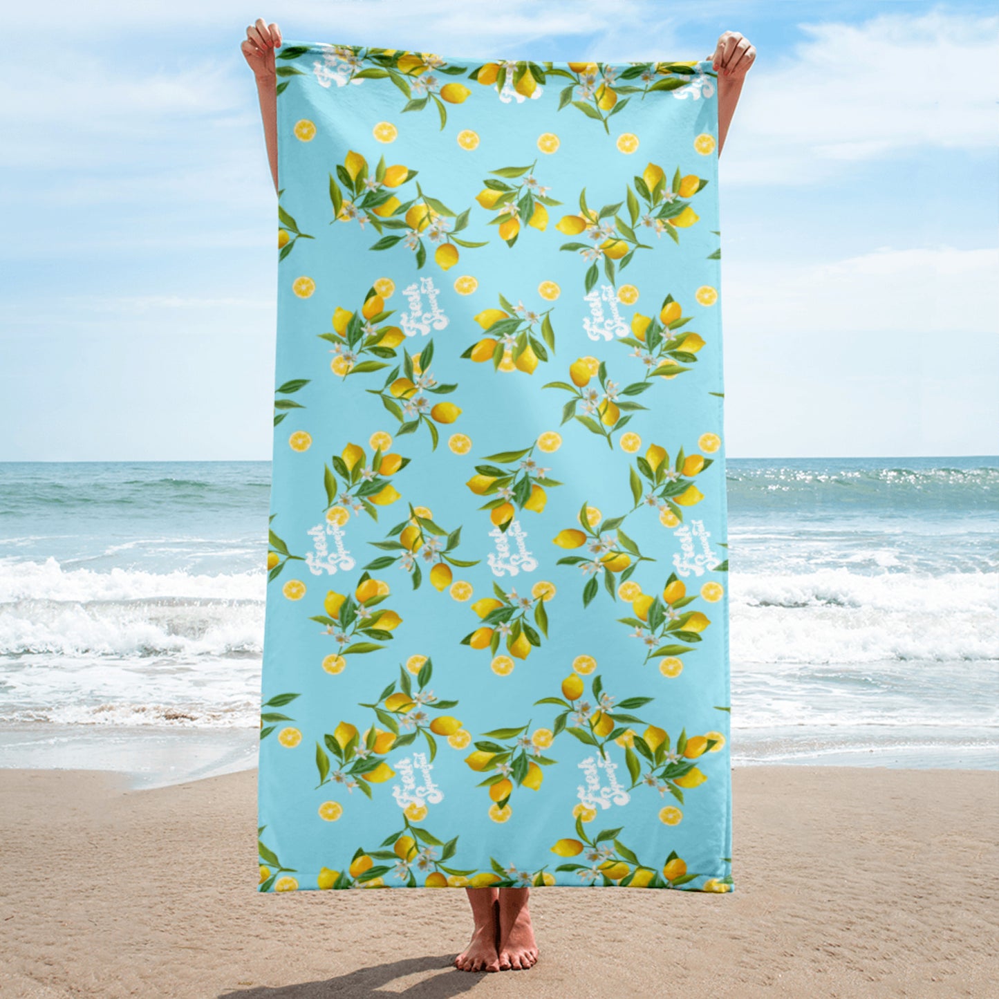 Fresh Squeezed Lemons Towel