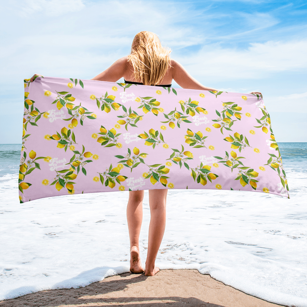 Fresh Squeezed Lemons Towel